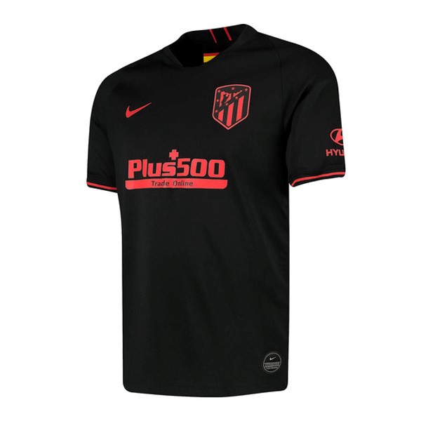 Camiseta Atlético De Madrid Segunda equipo 2019-20 Negro